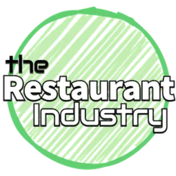 Sharpie and color pencil sketched circle with the words "the Restaurant Industry" over it